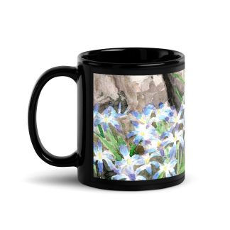 Spring Flowers mug - 11oz handle left