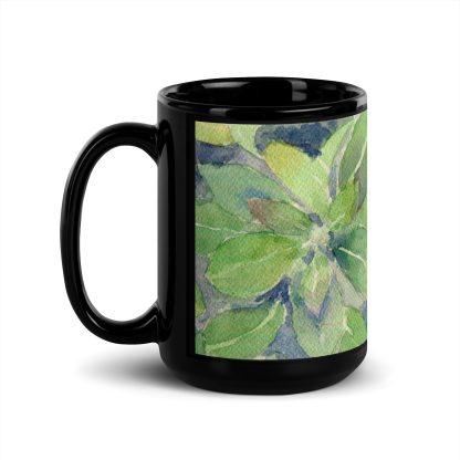 Green Leaves mug - Image 4