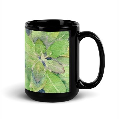 Green Leaves mug - Image 5